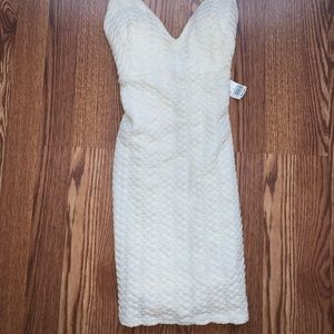 White Dress With Spaghetti Strap